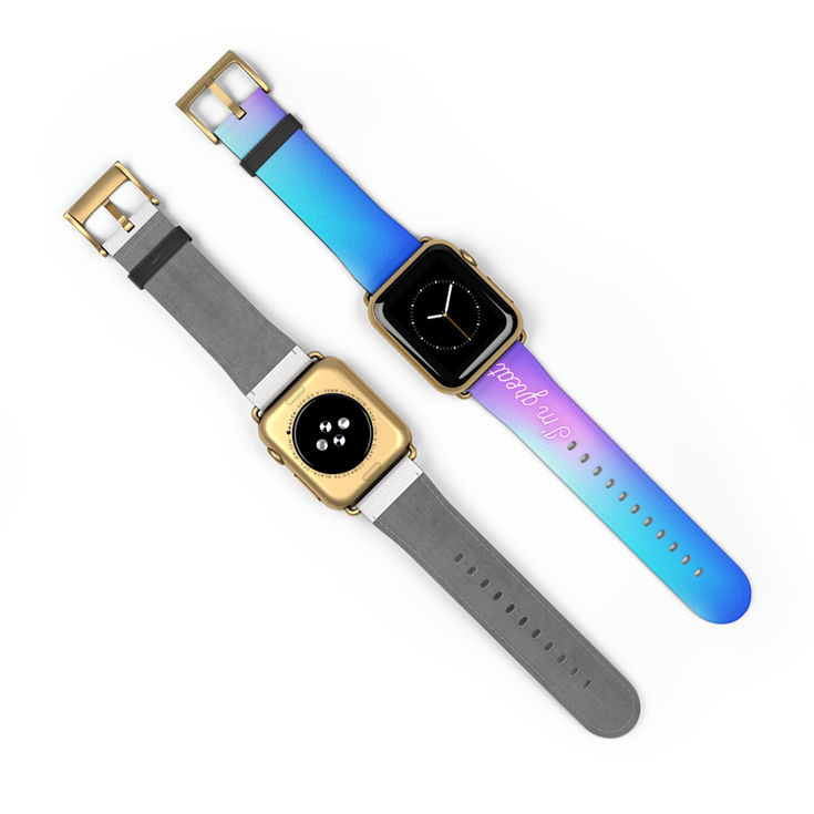 Colorful Inspirational Watch Band, "I’m Great" Motivation, Gifts for Watch Lover qw