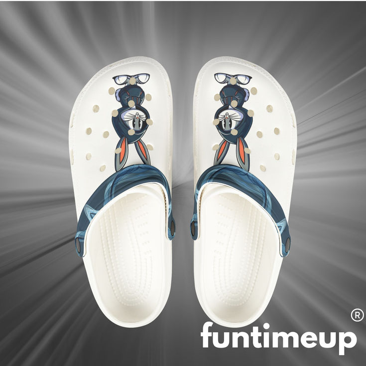 FUNTIMEUP Unisex EVA Clogs, Lightweight Breathable Slip, On Shoes for Comfort 1