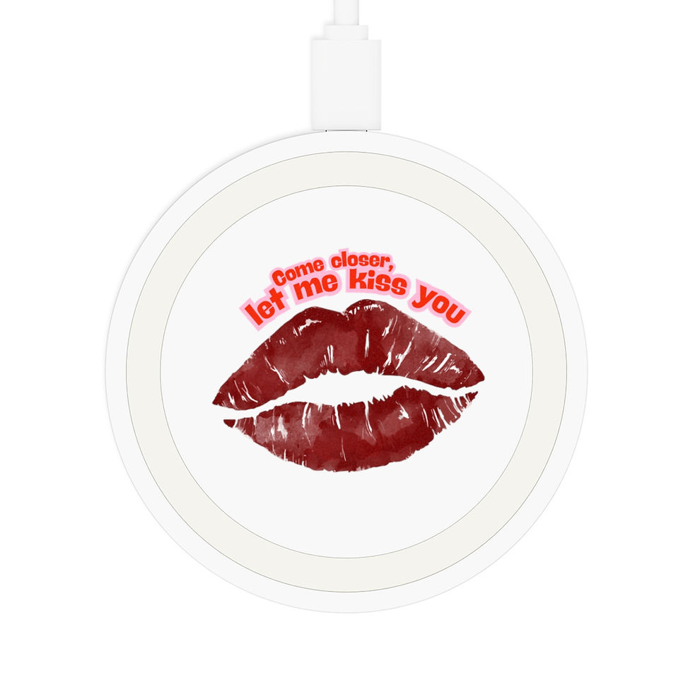 Romantic Wireless Charging Pad, Compact Charging Pad, Wireless Charger, Fun 1