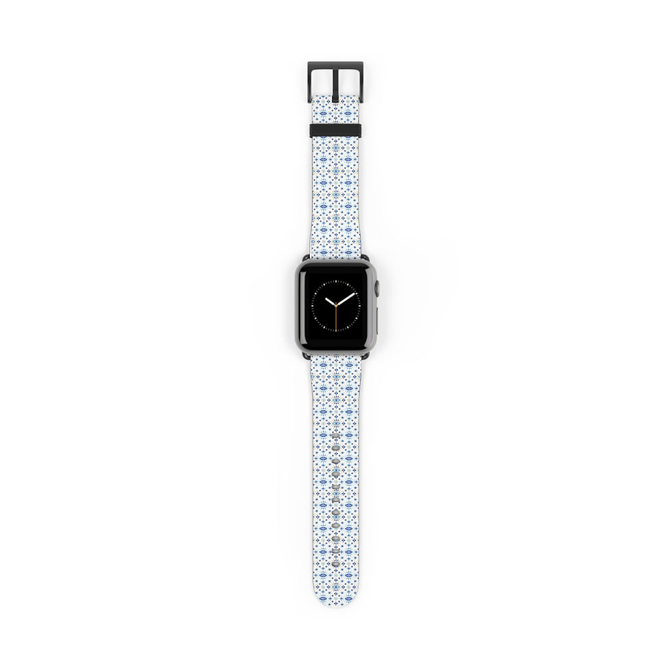 Floral Pattern Watch Band – Stylish & Comfortable Accessory for Everyday Wear