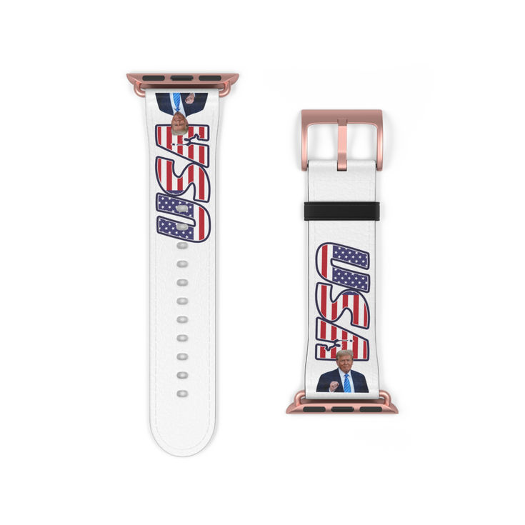 Patriotic USA Watch Band – Celebrate Freedom in Style, Trump Apple Watch Band 12