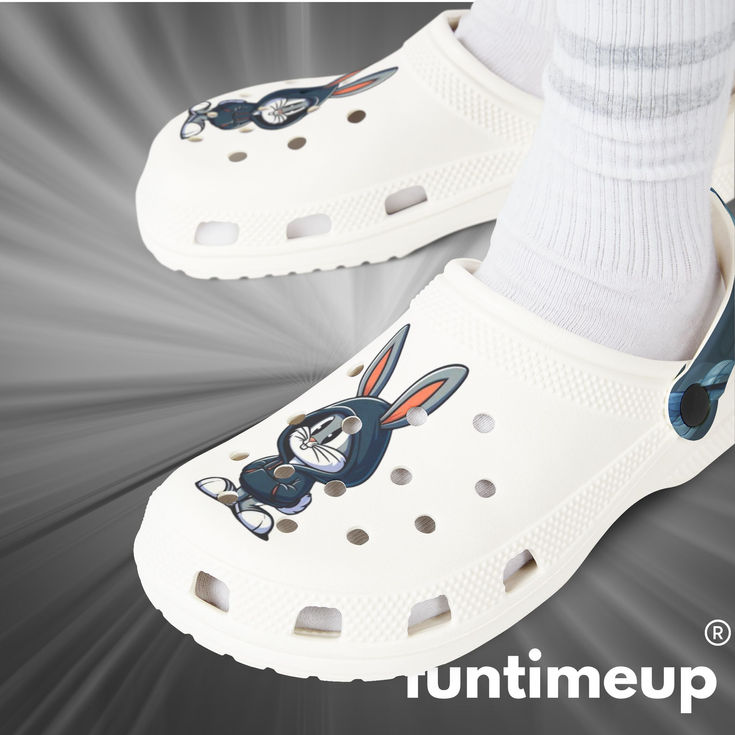 FUNTIMEUP Unisex EVA Clogs, Lightweight Breathable Slip, On Shoes for Comfort 5