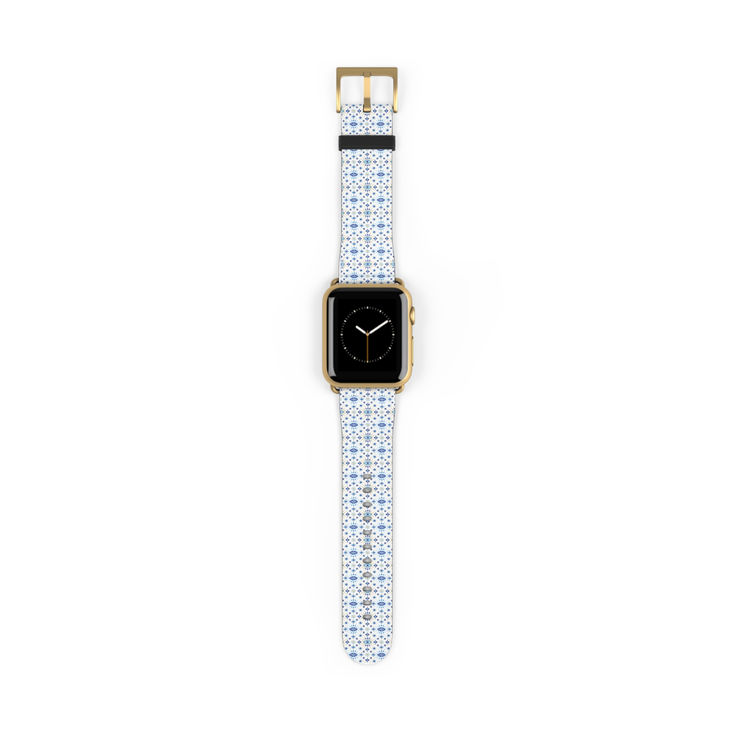 Floral Pattern Watch Band – Stylish & Comfortable Accessory for Everyday Wear c1