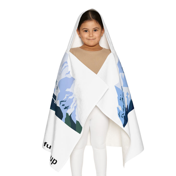 Kids Hooded Bath Towel, Soft, Beach, Pool, Bath Wrap, Cozy Youth Poncho Towel
