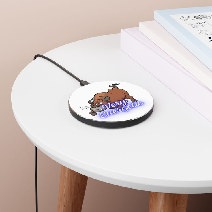 Fast Qi Wireless Charger, Fun, Stylish Charging Pad for Office, Gift Giving  a