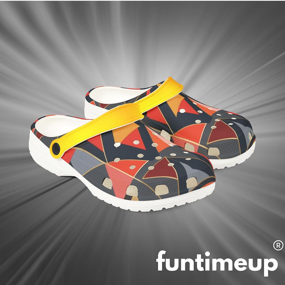 Colorful EVA Foam Slip-On Shoes - Lightweight and Comfortable Outdoor Footwear 1