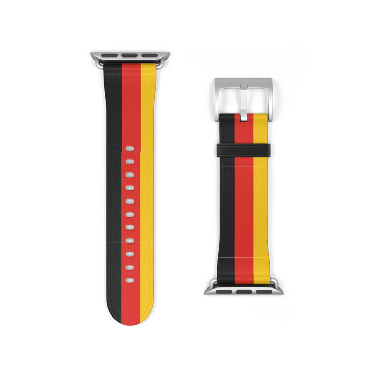 Vibrant German Flag Watch Band, Stylish Apple Watch Strap, Apple Watch Strap b2