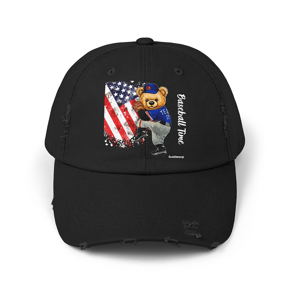 Unisex Vintage Distressed Baseball Cap, Cotton Twill Dad Hat for Casual, Sports cap