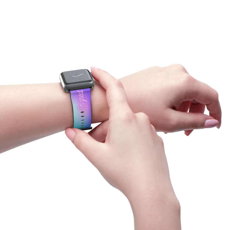 Colorful Inspirational Watch Band, "I’m Great" Motivation, Gifts for Watch Lover m