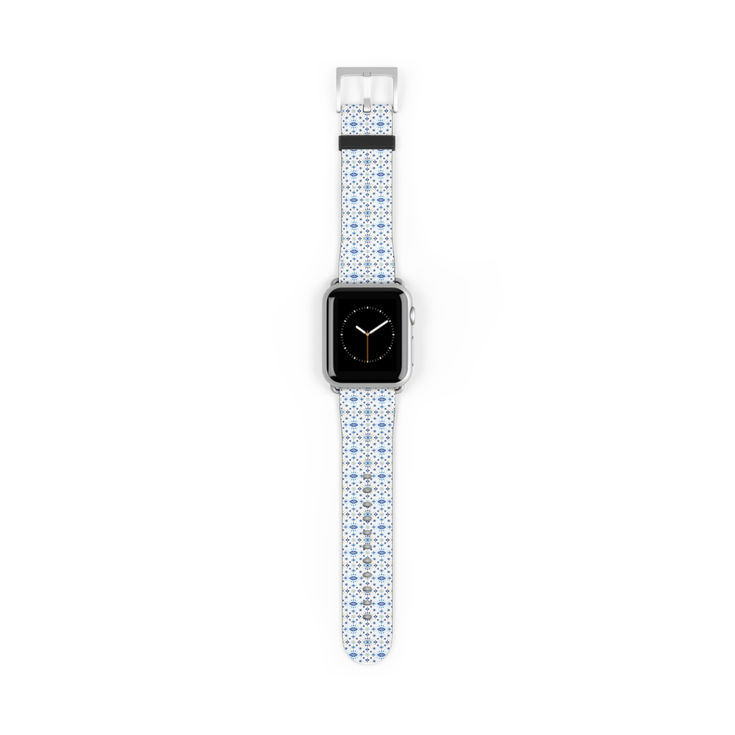 Floral Pattern Watch Band – Stylish & Comfortable Accessory for Everyday Wear b1