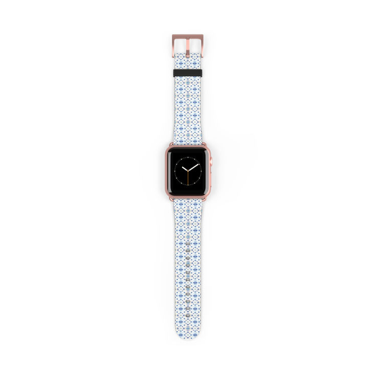 Floral Pattern Watch Band – Stylish & Comfortable Accessory for Everyday Wear d1