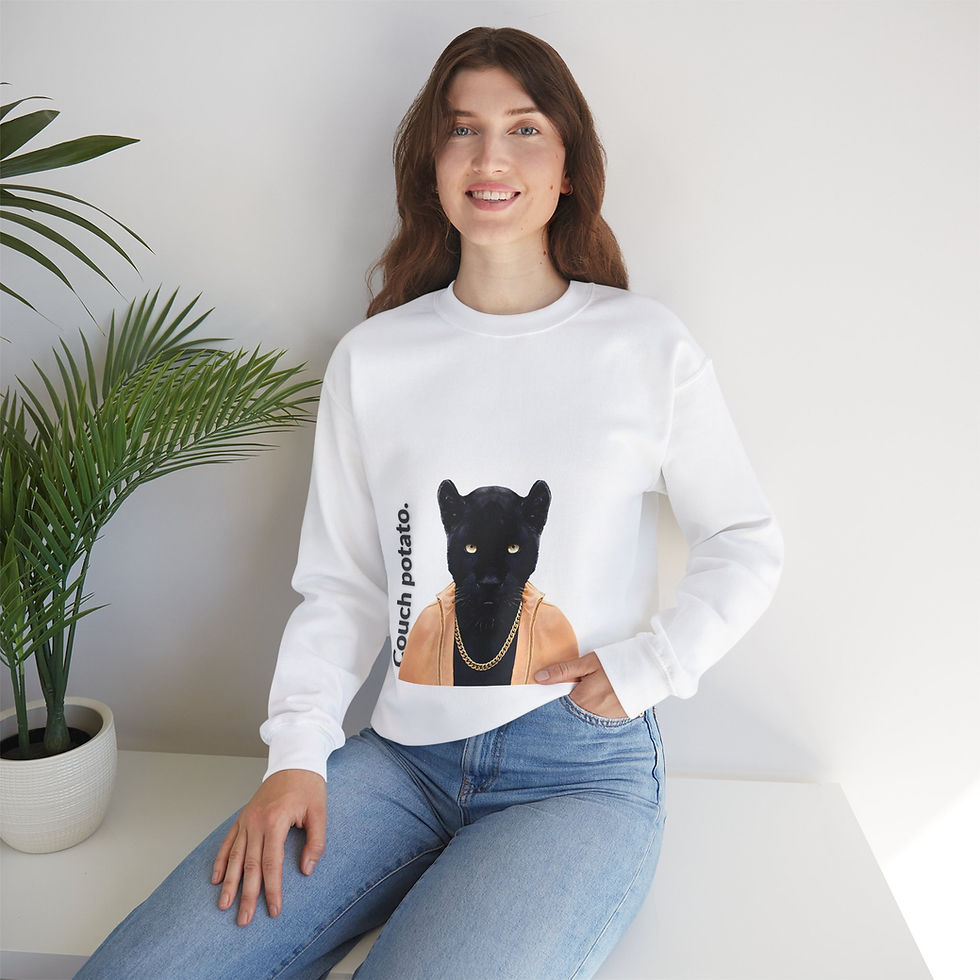 Couch Potato Sweatshirt - Unisex Heavy Blend™ Crewneck