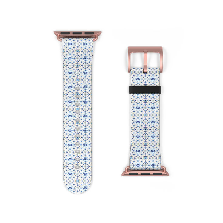 Floral Pattern Watch Band – Stylish & Comfortable Accessory for Everyday Wear d2