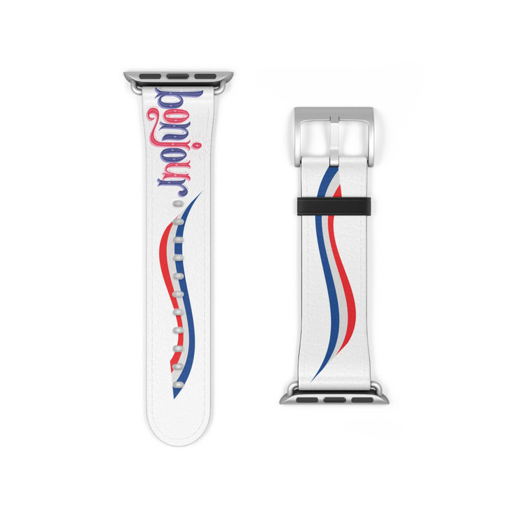 Bonjour Apple Watch Band - Stylish, Fun Accessory for Everyday Use Watch Band b2