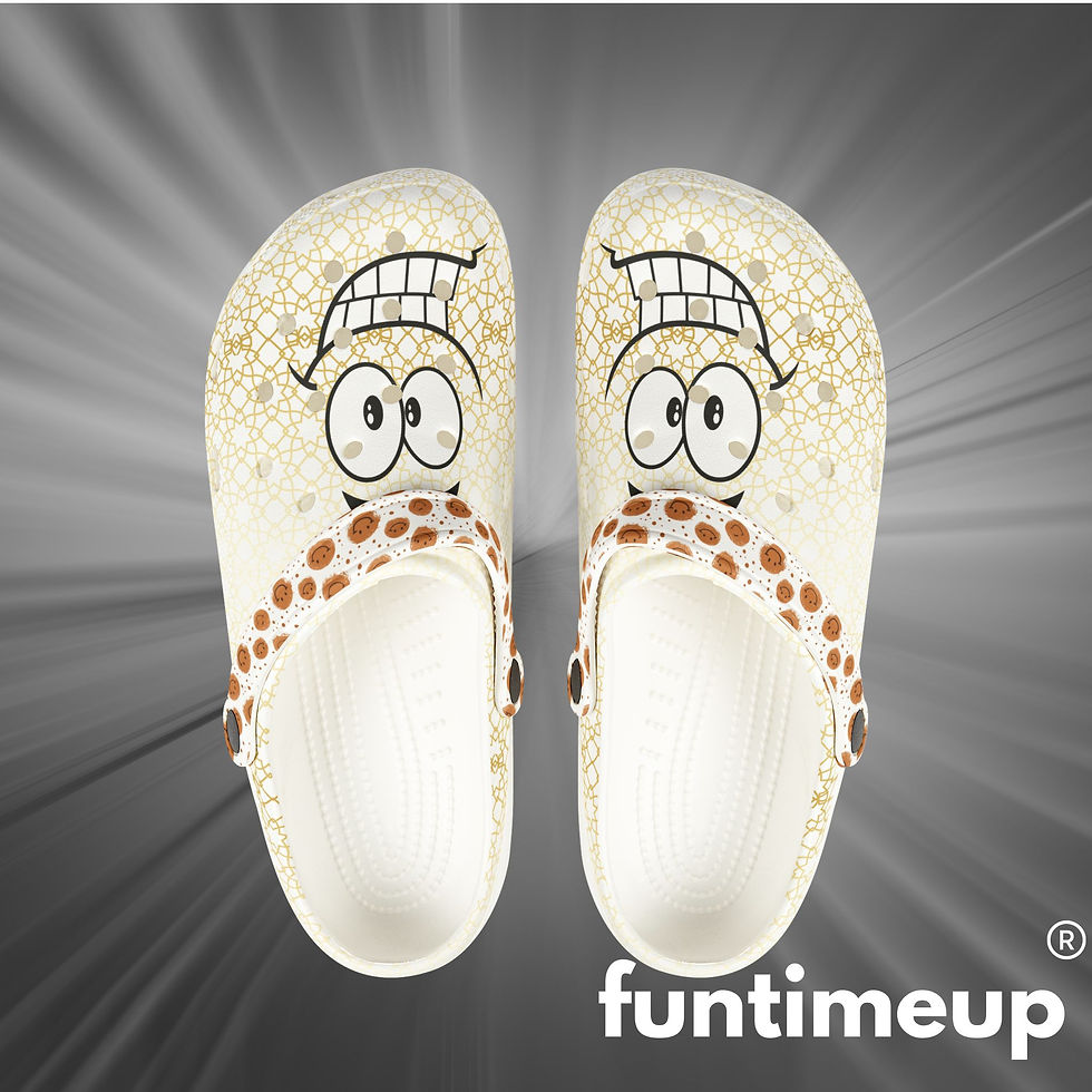 Funny Cartoon Crocs Foam Shoes for Kids - Comfortable Indoor/Outdoor Footwear 1
