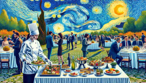 Book Now for 2024: Experience Starry Night Elegance with Tampa & St. Petersburg's Premier Corporate Catering