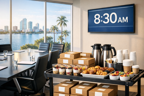 How to Plan Breakfast & Morning Meeting Catering for Offices in Tampa Bay