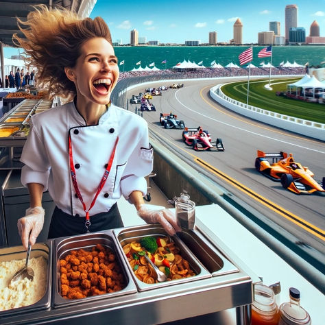 Elevate Your Grand Prix Excitement: Gourmet Catering for St. Petersburg 2024 by A Fresh Connection