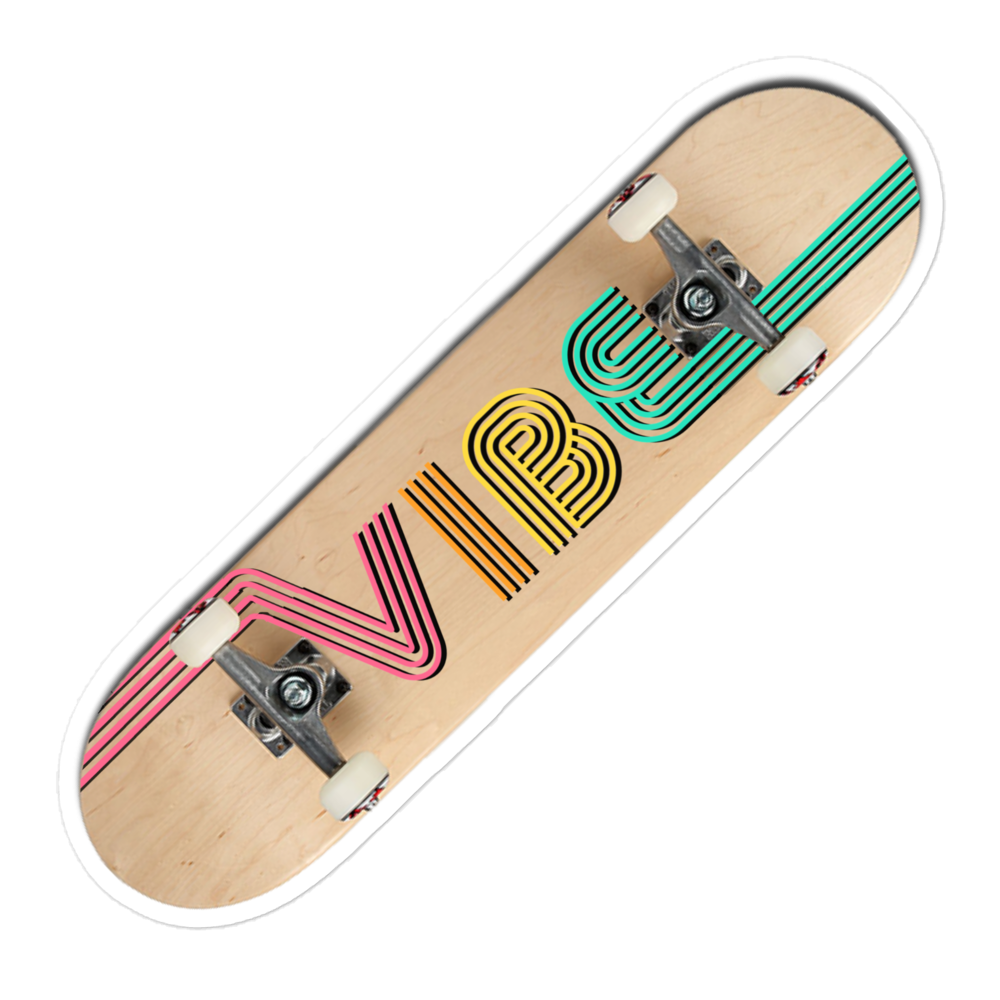 VIBE Skateboard Sticker