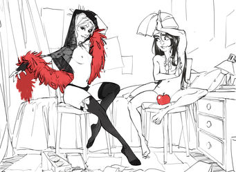 Cuando lo que escribes cobra forma. Ilustración de Eduardo Gutiérrez García.