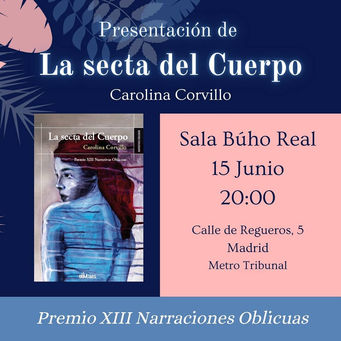 Presentación de "La secta del Cuerpo" en Madrid.