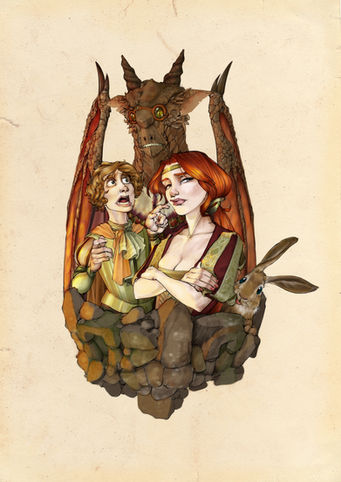 La princesa que no quería ser rescatada. Quinto relato de Cantares No Autorizados del Reino de Nim