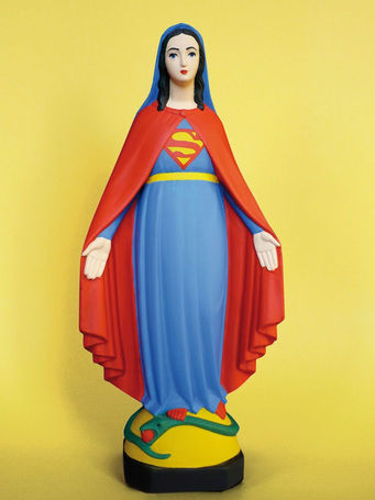 Héroes en la ficción. La Virgen María y Wonder Woman. Comic-trailer de "Virgo. Milagro I".