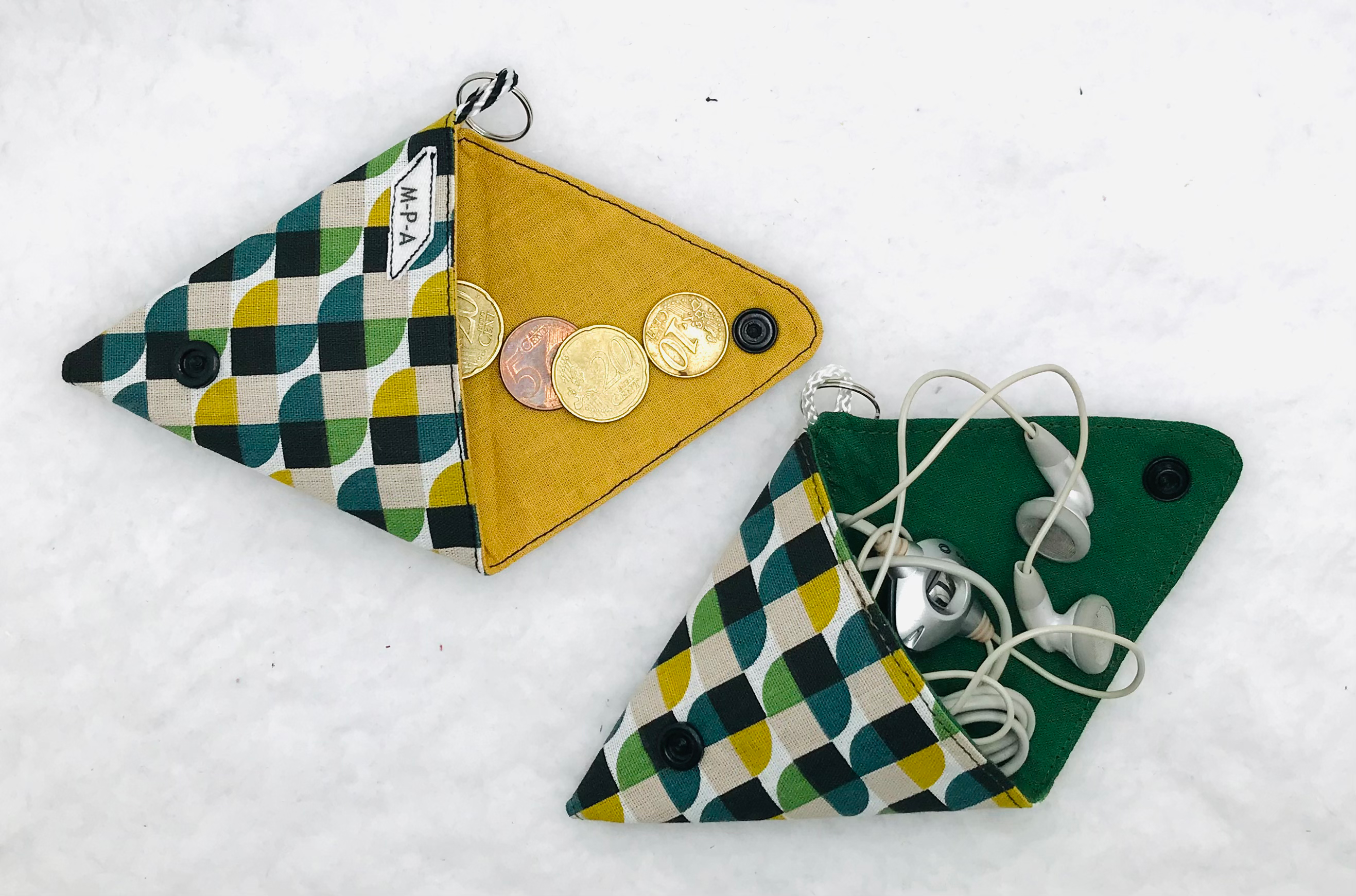 Porte clés triangle 