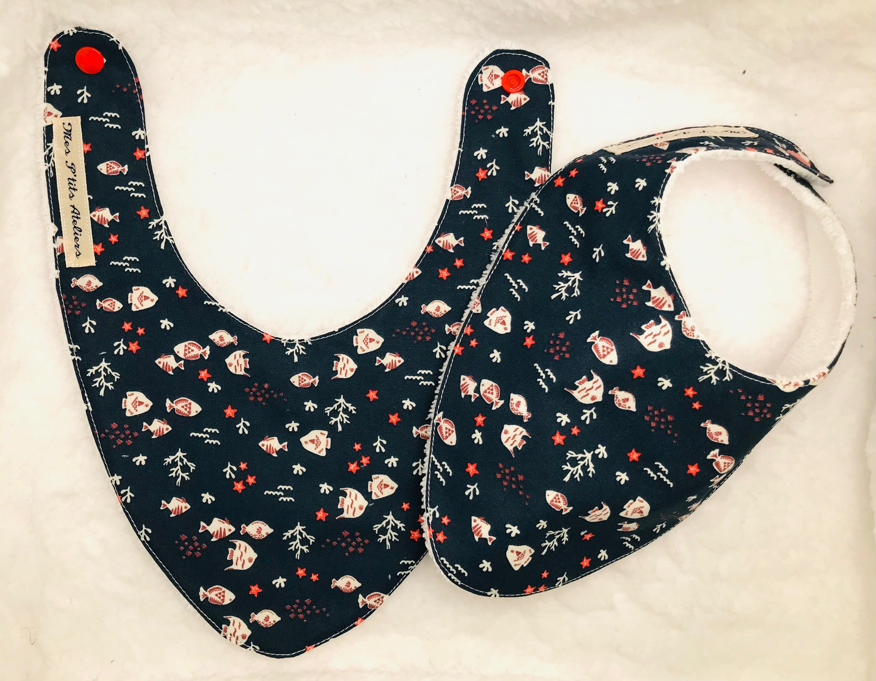 Bavoir à bavouilles