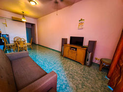 spacious living room
