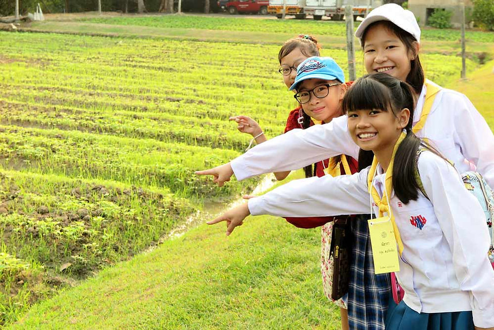 น้องๆ-ชมวิถีเกษตรผสมผสานแบบพอเพียง.jpg