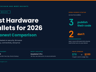 Best Hardware Wallets for 2026: An Honest Comparison
