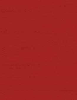 Madeira pintada de vermelho
