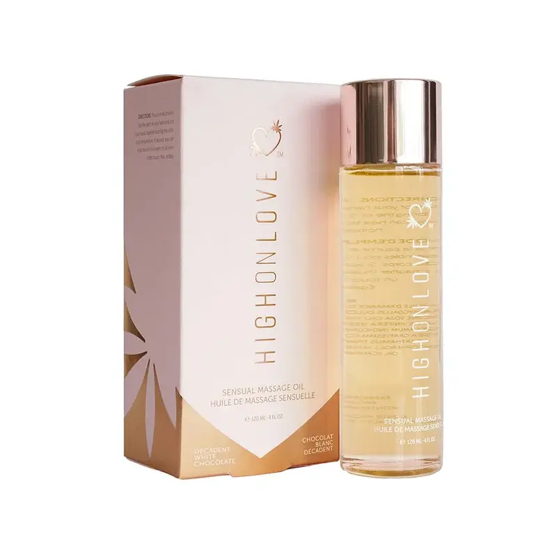 High on Love Massage Oil - Strawberries & Cream