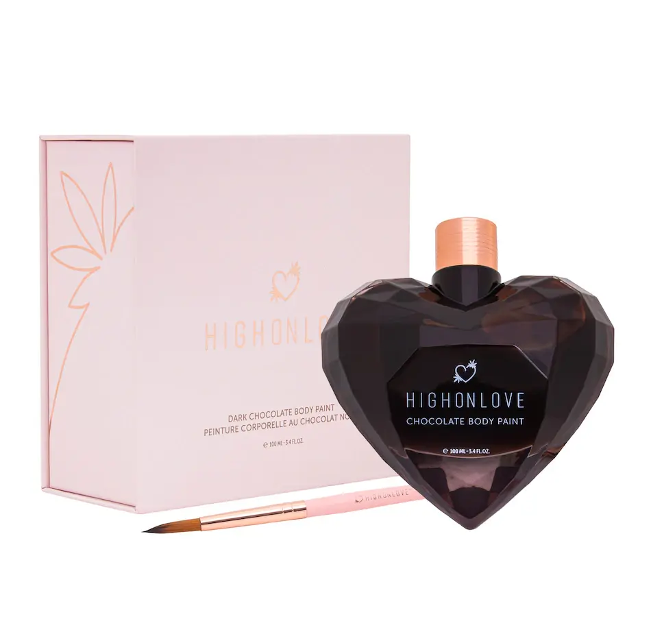 High on Love Dark Chocolate Body Paint