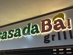 Letra caixa iluminada para fachada de restaurante comercial em Curitiba