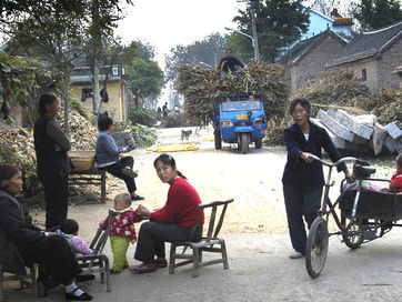 Chinese People in rural area