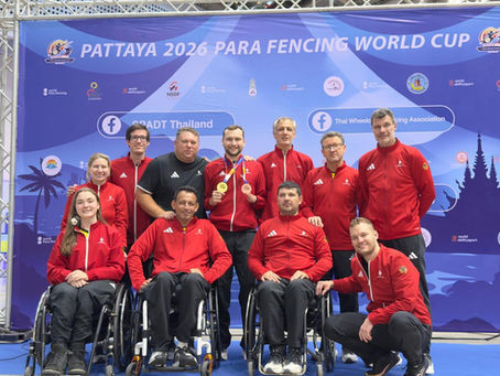 Rollstuhl-Florettfechter-Team fehlt in Thailand ein einziger Punkt zur Weltcup-Medaille