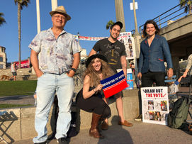 Drawing Out The Vote - Huntington Beach, CA