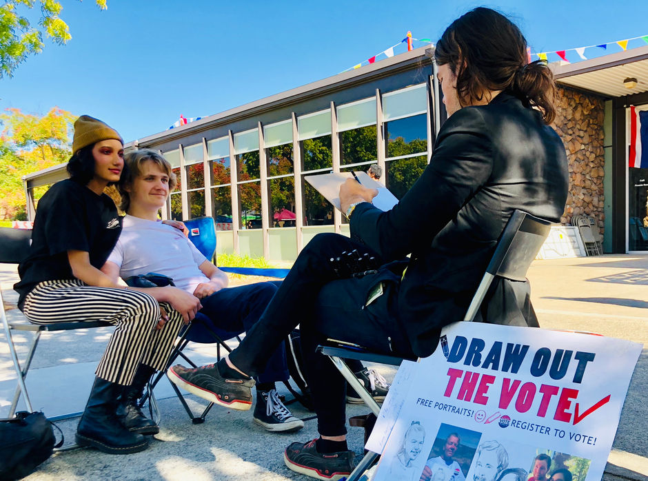 Drawing Out The Vote - Sierra College - CA District 4