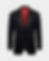 Single Breasted Black Twill Wool Shawl Tuxedo Jacket