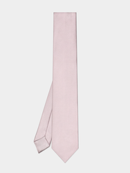 Satin Lush Blush Self-Tie Tie (flat lay shot)