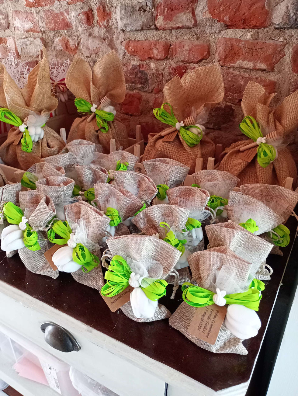 Miniatura: Sacchetto juta piccolo