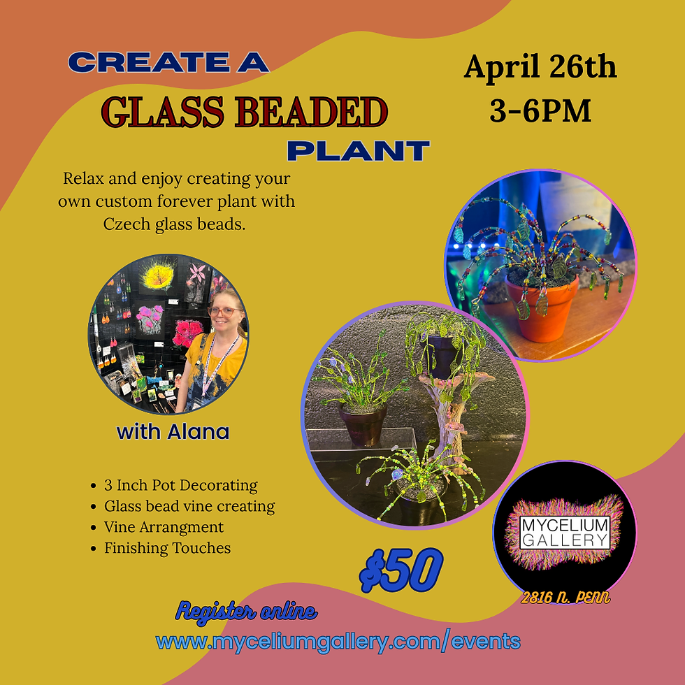 Create a Glass Beaded Forever Plant with Alana