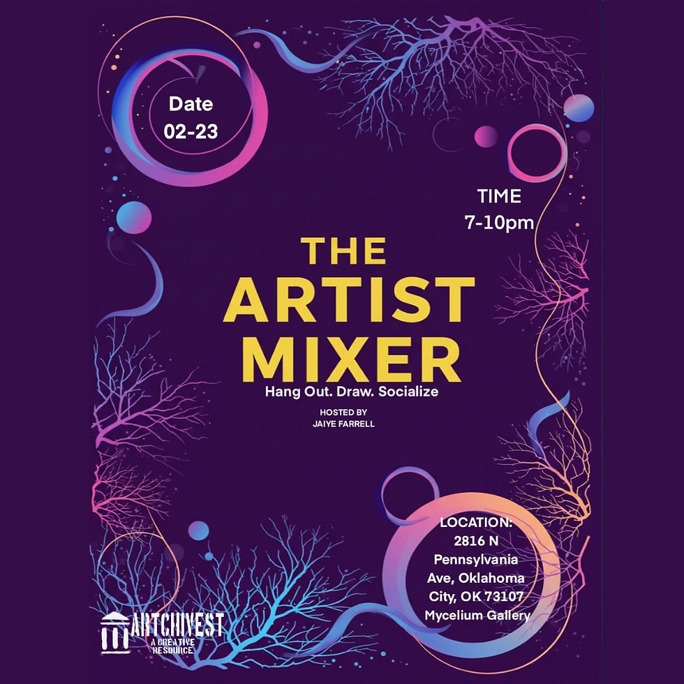 The Artist Mixer: Hang out, Draw, Socialize Hosted by Jaiye Farrell