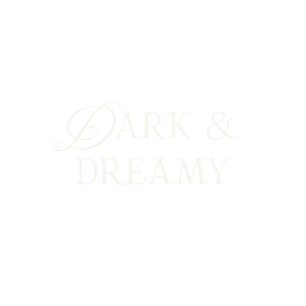Dark and dreamy brand accent in gothic style by Muse and Misfit brand design studio