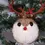 Thumbnail: Handcrafted Reindeer Ornament 2  – Rustic Holiday Keepsake