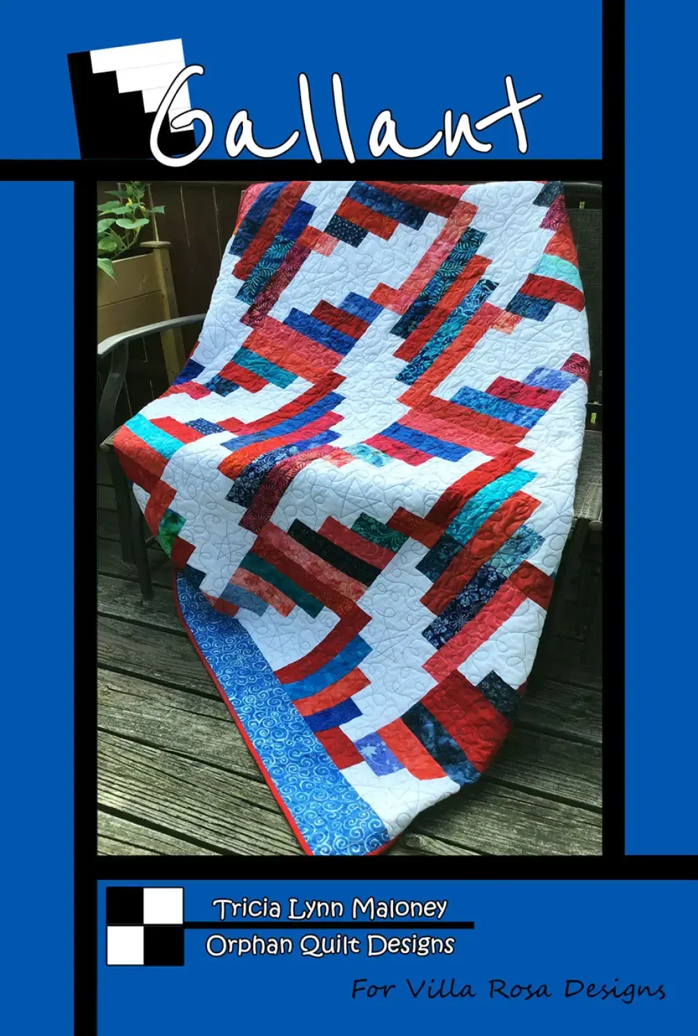 Gallant Quilt Pattern by Tricia Lynn Maloney