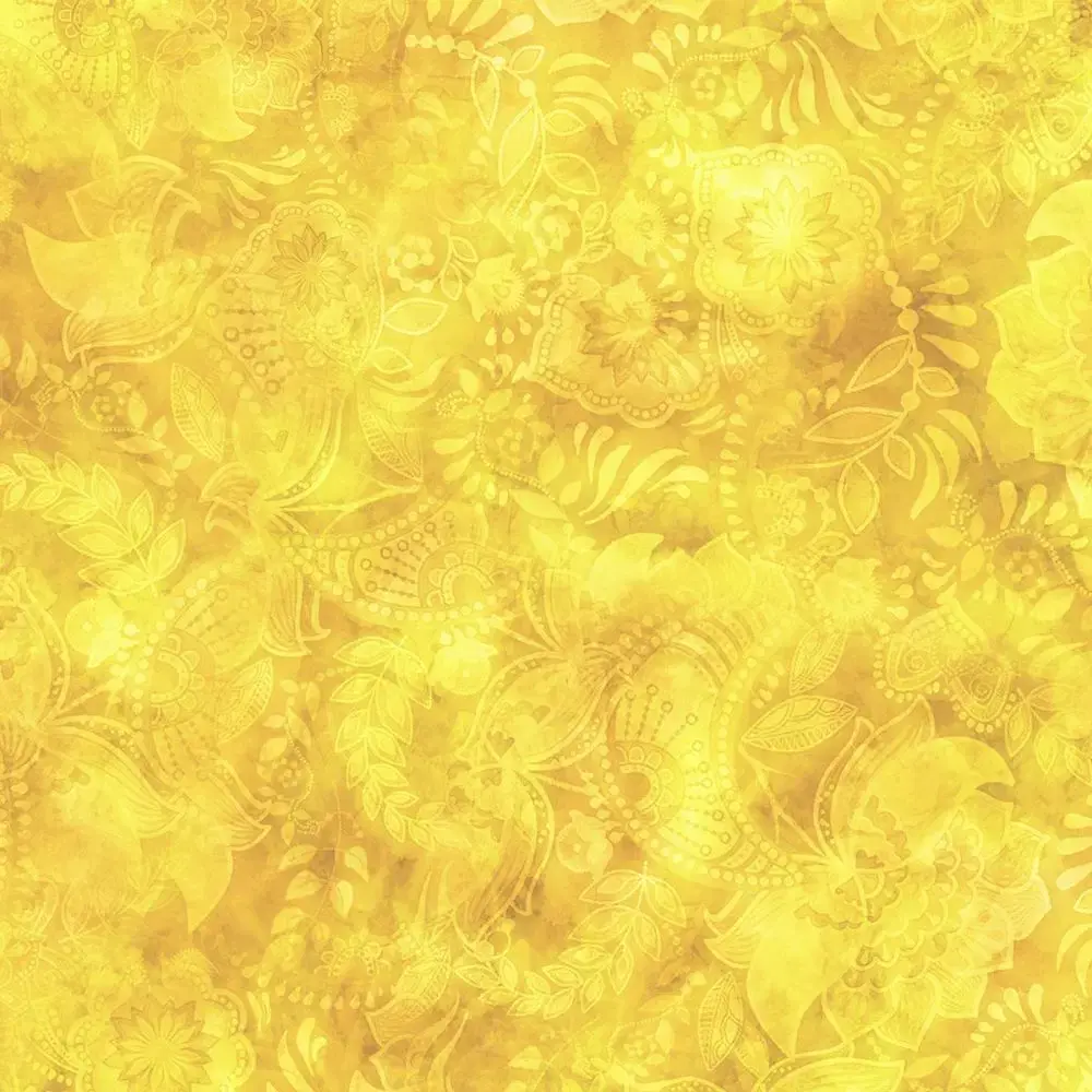 Fairy Tale Gold Fabric by the Yard