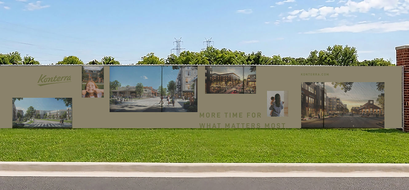 Background signage